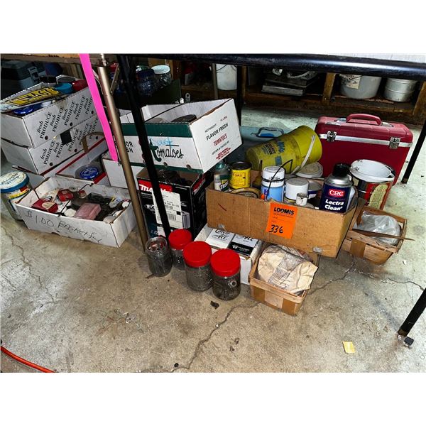 LARGE LOT OF HARDWARE AND MISC