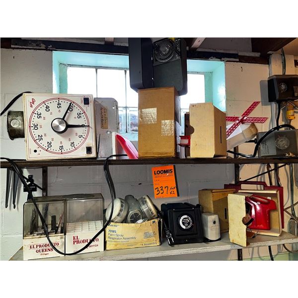 ASS'T LOT OF CLOCK ITEMS