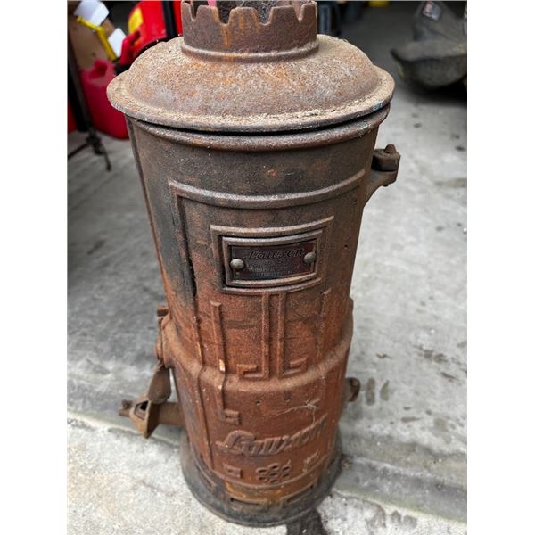 LAWSON RARE ANTIQUE WATER HEATER / EBAY 1200 DOLLARS