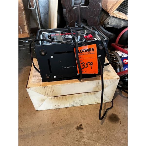 SEARS BATTERY CHARGER AND TESTER
