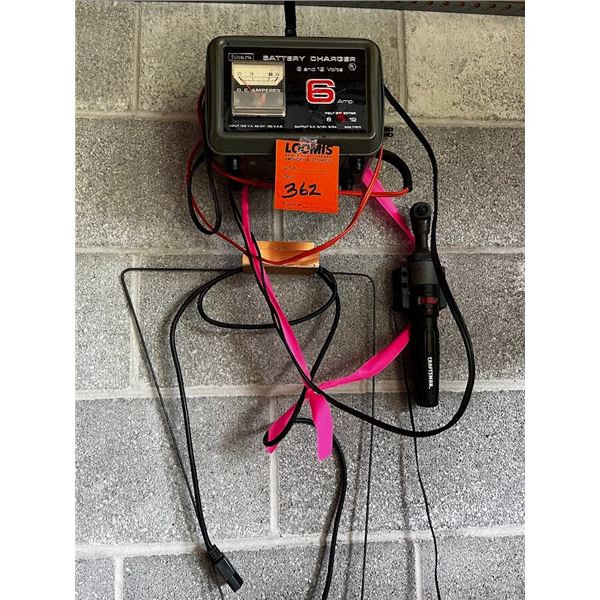 6/12 BATTERY CHARGER   WORKS