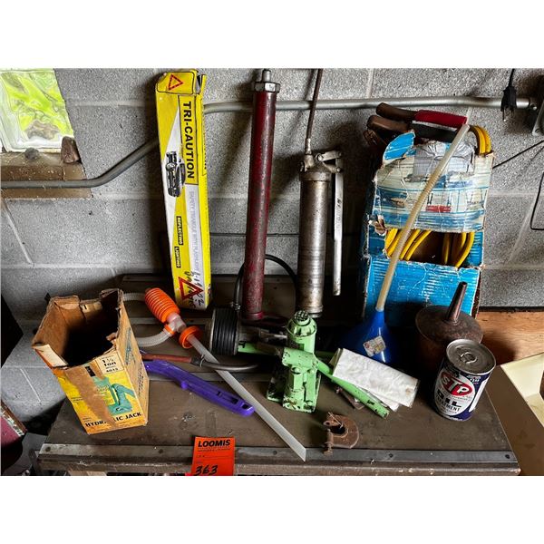ASS/T CAR TOOLS/HYD JACK