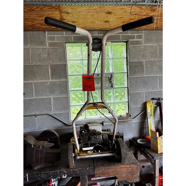 VINTAGE HAHN PUSH MOWER AS IS