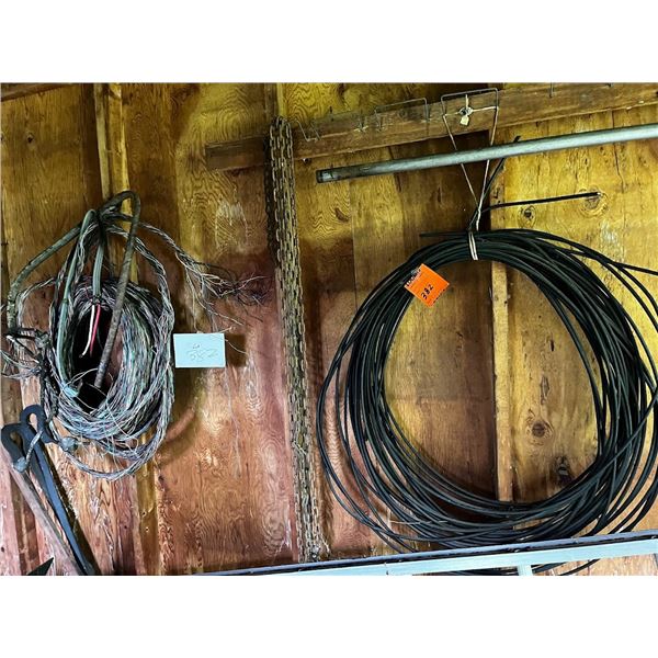 LOT OF WIRE AND COPPER SCRAPERS