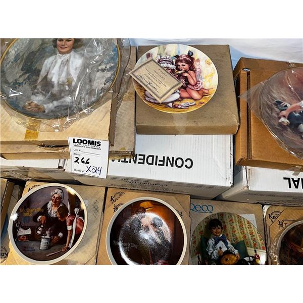 NEW KNOWLES/WEDGEWOOD/OTHER ASST PLATES