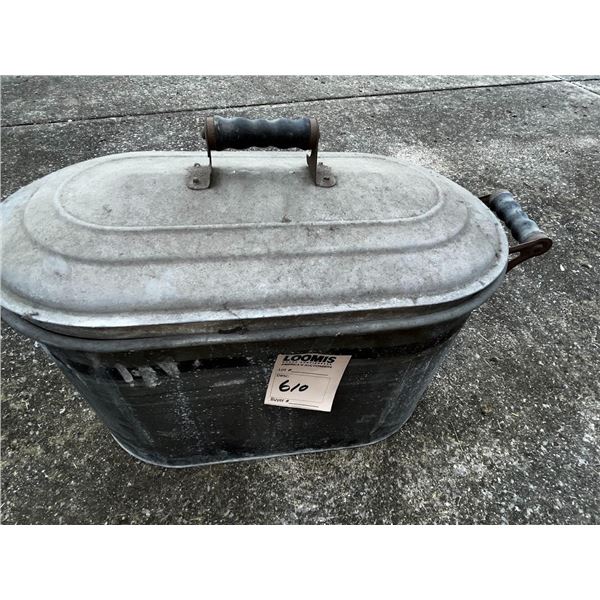ANTIQUE METAL BOILER