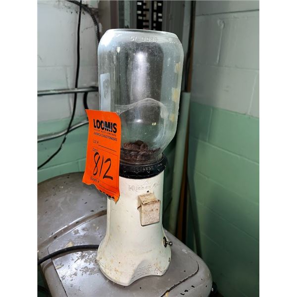 1950'S KITCHEN AID (CAST) ELECTRIC COFFEE GRINDER (WORKS SEE VIDE0)