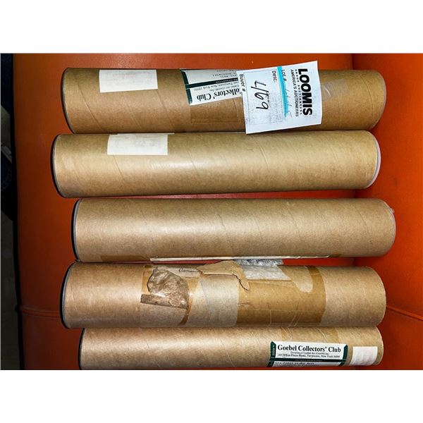 S/5 GOEBEL 13.5 X 18" ASST PRINTS (NEW IN THE TUBES)