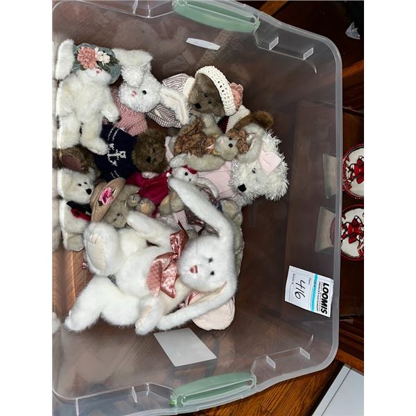 ASST LOT OF BOYD BEARS PLUS ASST PLUSH LOOKS NEW