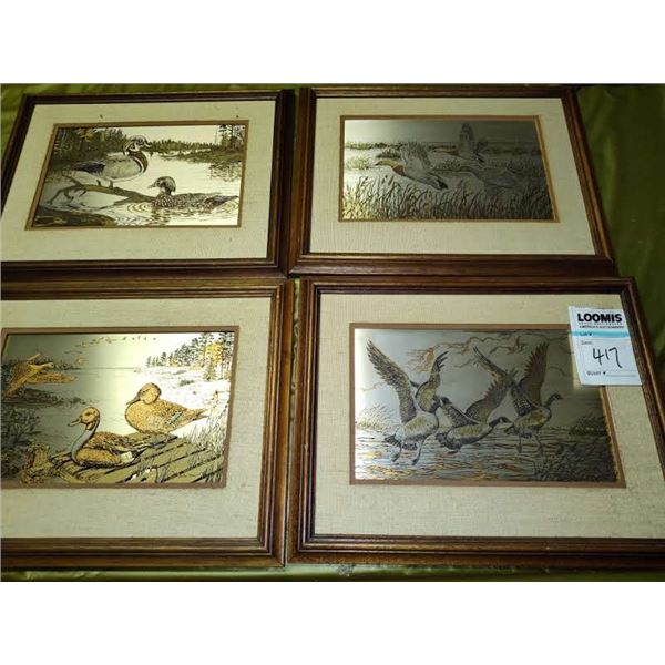 FRAMED METAL ART, FRANKLIN MINT