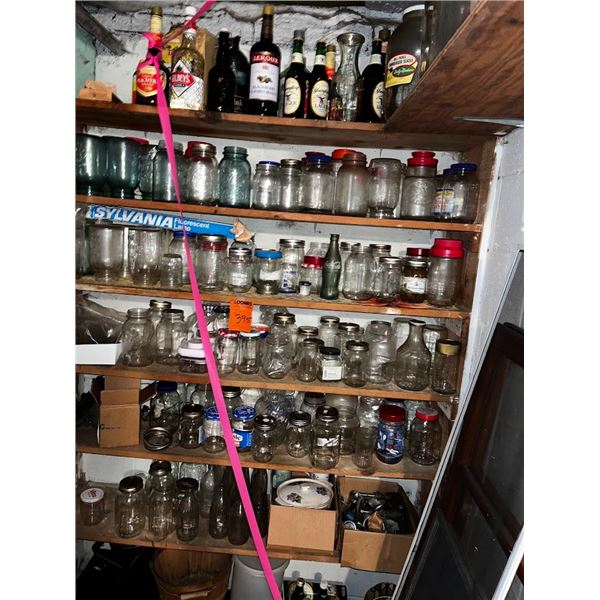 CANNING JARS AND MISC