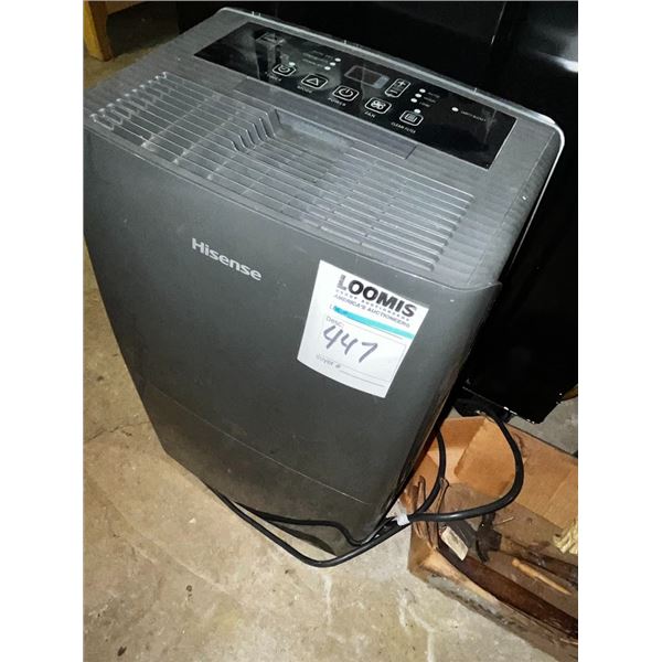 HISENSE  LIKE NEW DEHUMIDIFIER