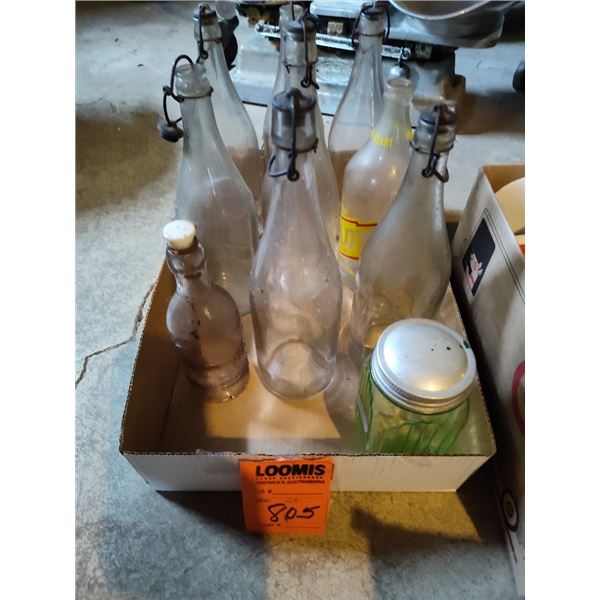 ASS/T ANTIQUE BOTTLES