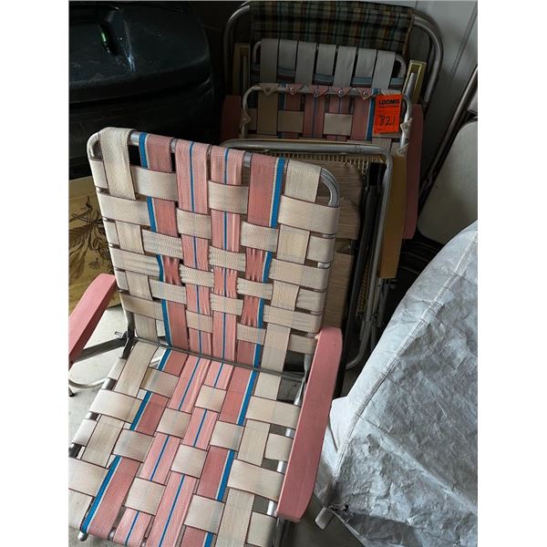 VINTAGE LAWN CHAIRS