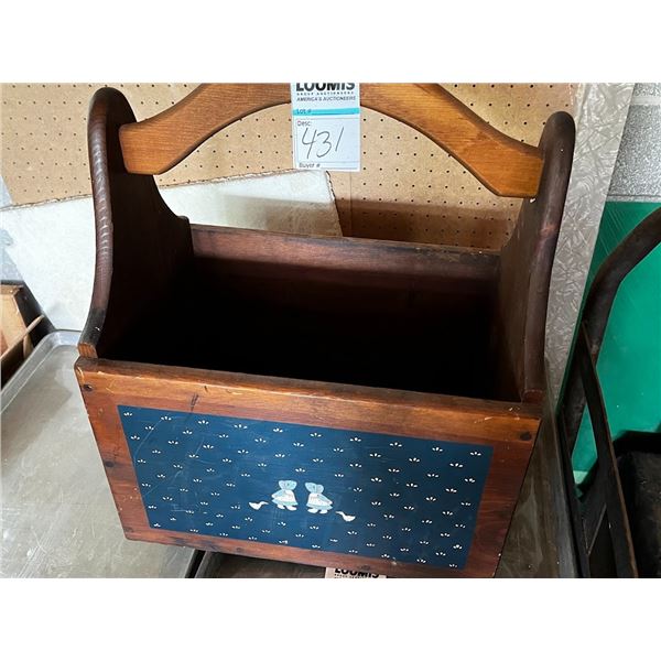 WOOD AMISH TOTE