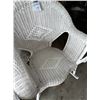 Image 3 : S/2 WHITE WICKER ROCKER / NEAR NEW CONDTION BID IS X 2