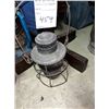 Image 1 : ANTIQUE RR LANTERN W RED GLASS