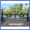 Image 1 : NEW CUSTOM 14FT OPEN-UP IRON ENTRANCE GATES ( 1 X PAIR)