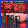 Image 4 : NEW CUSTOM 14FT OPEN-UP IRON ENTRANCE GATES ( 1 X PAIR)