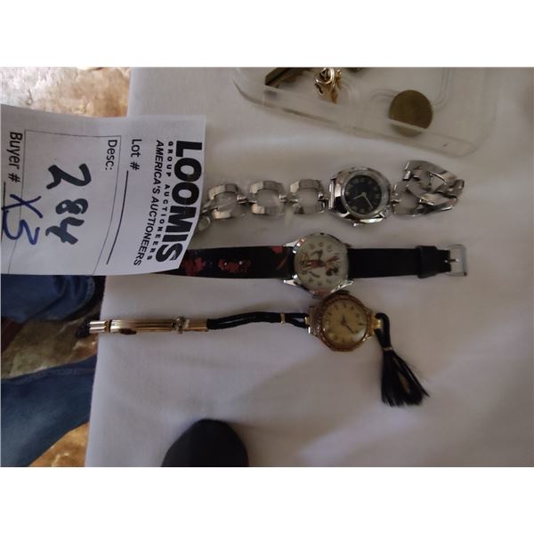 ORIGINAL/ ANTIQUE/ VINTAGE MICKEY MOUSE WATCHES