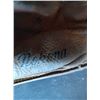 Image 3 : DON MOSSI SIGNED 1950S LEATHER BASEBALL GLOVE