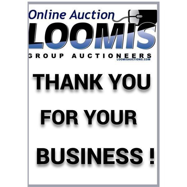 THANK YOU FOR YOUR BUSINESS