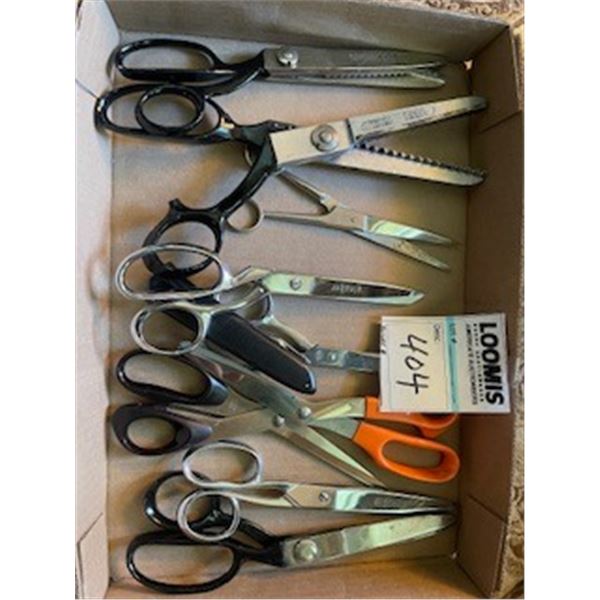 lot of scissors