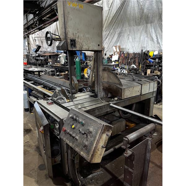 HYD VW-18 VERTICAL BAND SAW : CONDITON : GOOD
