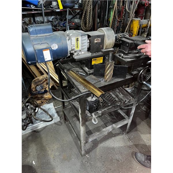 MITTER BROS. SINGLE SPD PIPE & TUBE NOTCHER : CONDITION GOOD