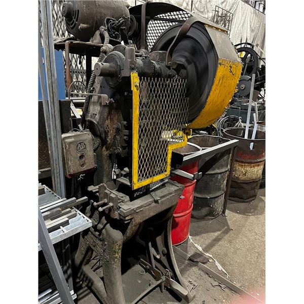IND PUNCH PRESS CONVERETED TO SHEAR : CONDITON : GOOD