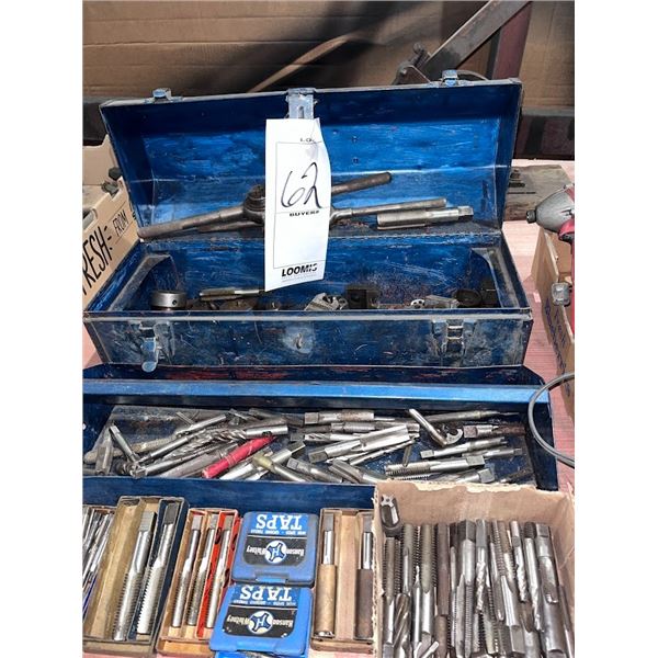 TOOL BOX W TAP & DIES