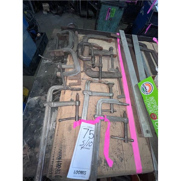 S /10 C CLAMP LOT