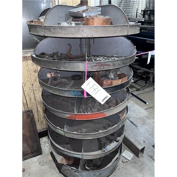 STEEL ROTATING UNIT WITH HARDWARE