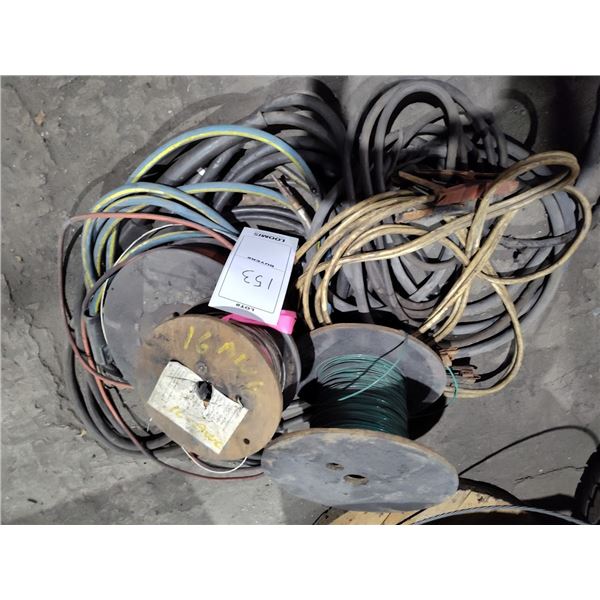 WIRE STOCK LOT ( LOOKS TO BE MOSLTY COPPER )