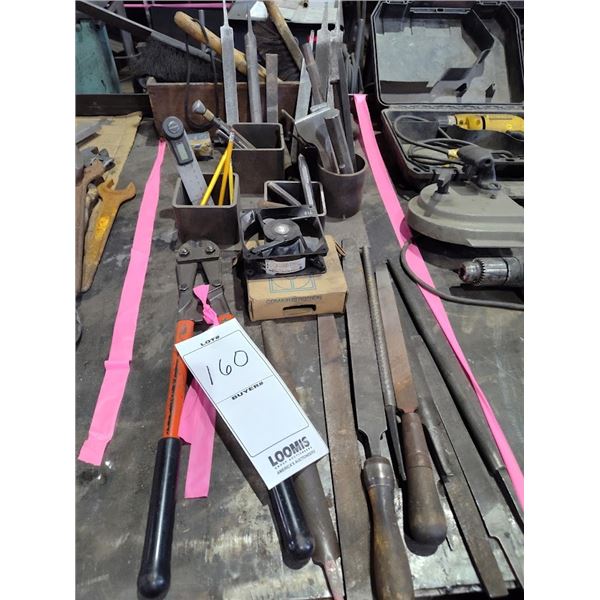 ASST LOT OF FILES & TOOLS
