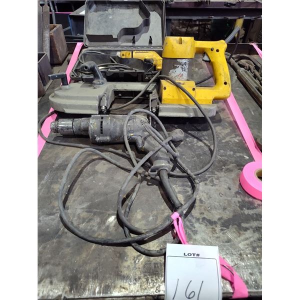 S/3 DEWALT POWER TOOLS LOT