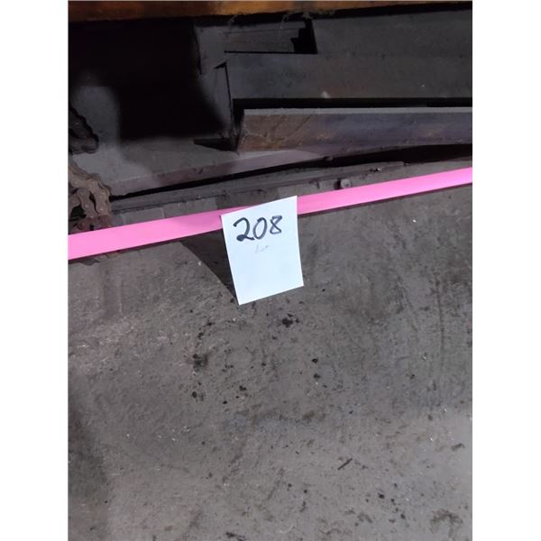 FLOOR LOT OF STEEL PARTS & OTHER