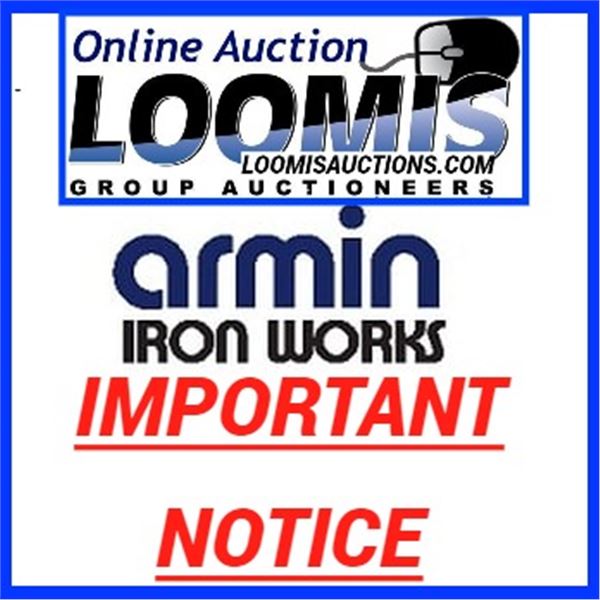 BIDDERS IMPORTANT NOTICE