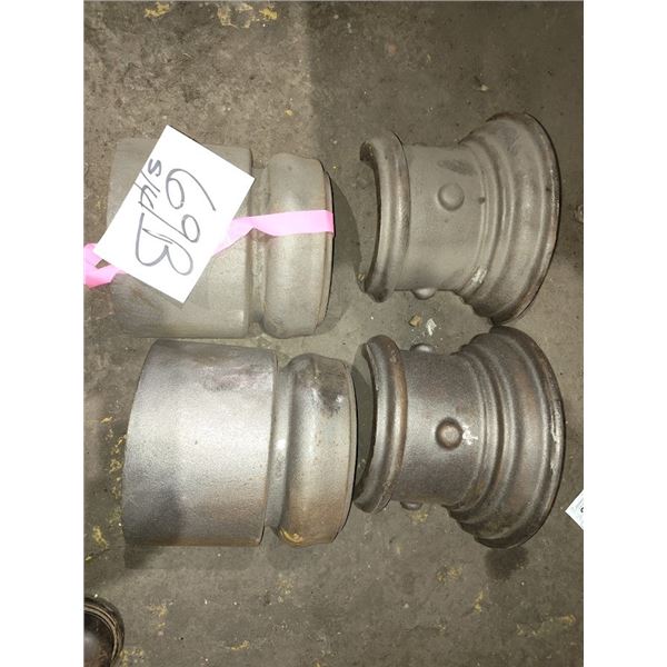 New cast iron post covers