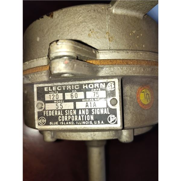 Federal Signal Model 551 A1 Resonating Horn