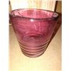 Image 1 : Blown Cranberry Glass Beverage Glass