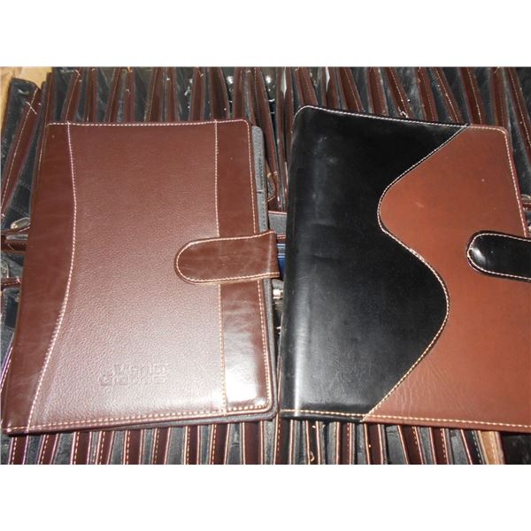 Executive Leatherette Loose Leaf Portfolio Notebook
