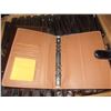 Image 2 : Executive Leatherette Loose Leaf Portfolio Notebook