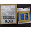 Image 1 : New GE Oak Wood Double Wall Switch Plates