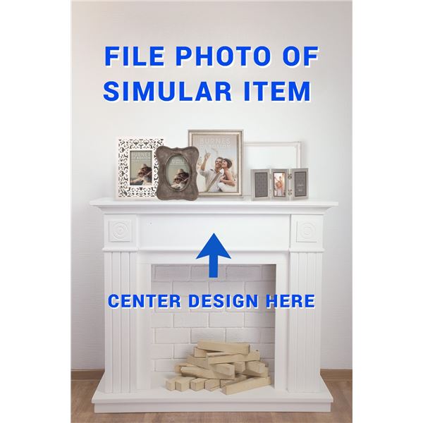 Wood Fireplace Mantel & Frame K.D. $699.00 MSR