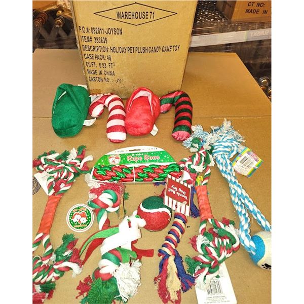 ASSORTED PET TOYS