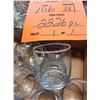 Image 4 : 3.5 OZ CLEAR ANCHOR HOCKING SMALL BEVERAGE GLASSES/ CURRENT RETAIL 3.99