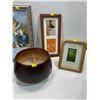 Image 3 : In Home Decor includes Candle Holder, Picture Frames and Wooden Bowl