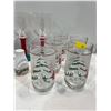 Image 4 : Christmas Glassware includes Wine Glasses, Tall Glasses, Shot Glasses and Salt and Pepper Shakers