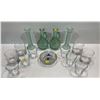 Image 1 : Collection of Inside Home Kitchen Decor includes Decanters, Candleholders, Delft Shot Glass and more